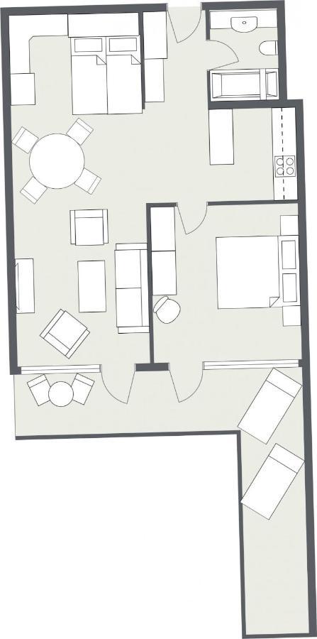 Appartement 9-911 Meerblick Timmendorfer Strand Rom bilde
